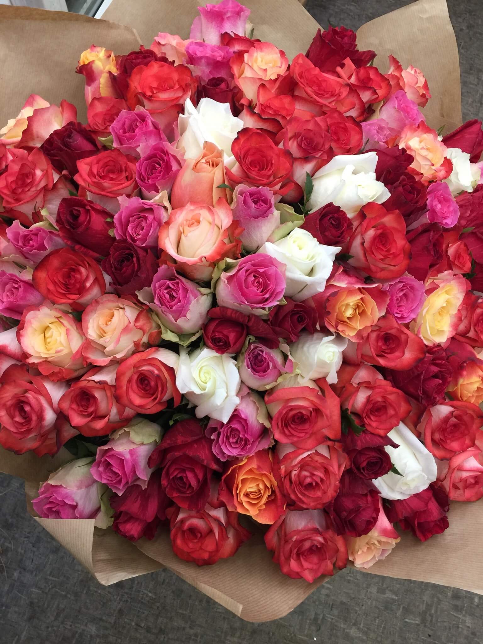 Rožių puokštė 10